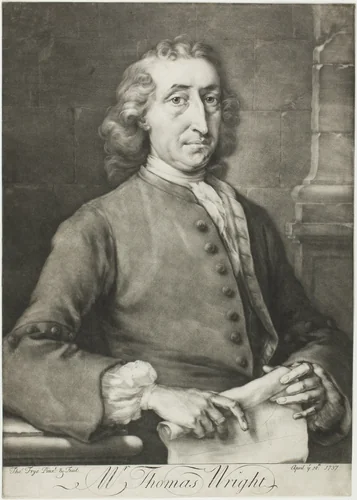 Thomas Wright by Thomas Frye, print, 1737