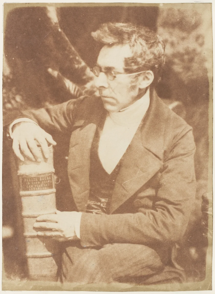 Dr. Capadore by Hill and Adamson, photograph, 1843-1847