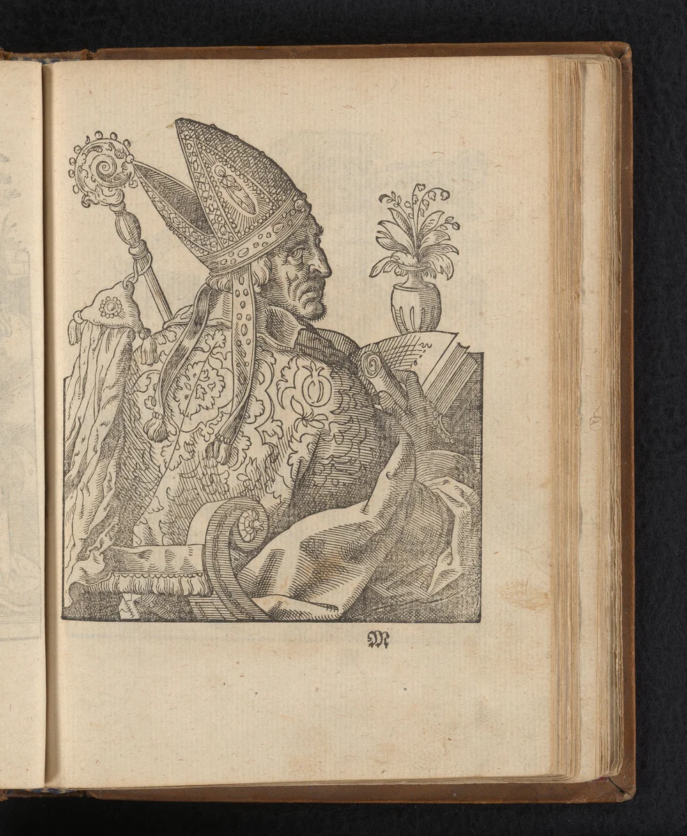 Bisschop by Unknown, print, 1578