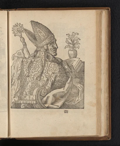 Bisschop by Unknown, print, 1578