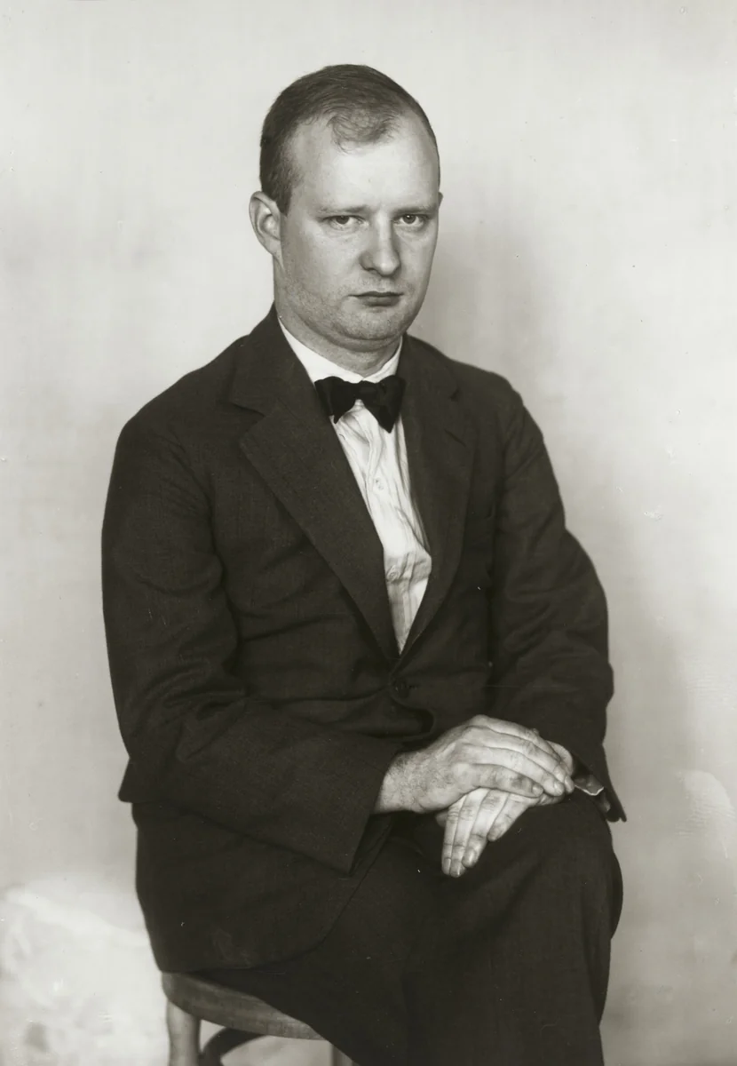 The Composer [Paul Hindemith] by August Sander, photograph, 1925