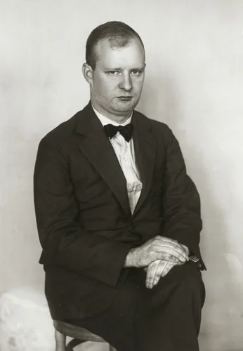 The Composer [Paul Hindemith] by August Sander, photograph, 1925