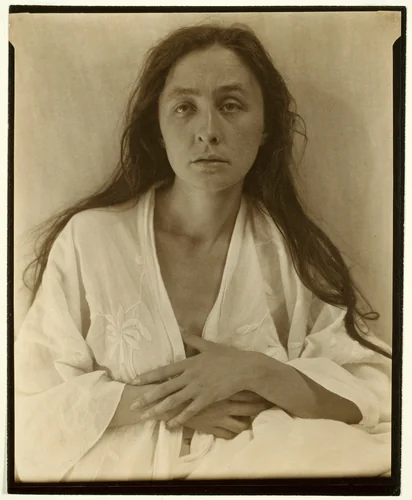 Georgia O'Keeffe by Alfred Stieglitz, photograph, 1918