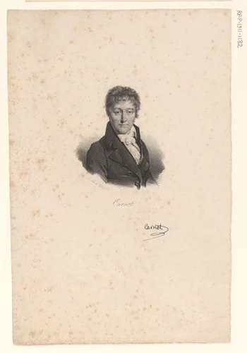 Portret van Lazare Carnot by anonymous, print, 1818-1842