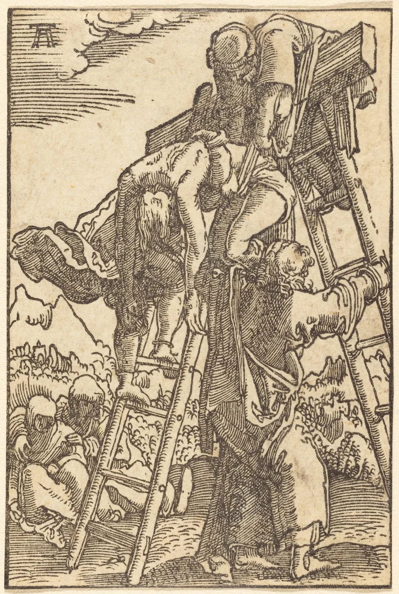 The Descent from the Cross by Albrecht Altdorfer, print, 1513