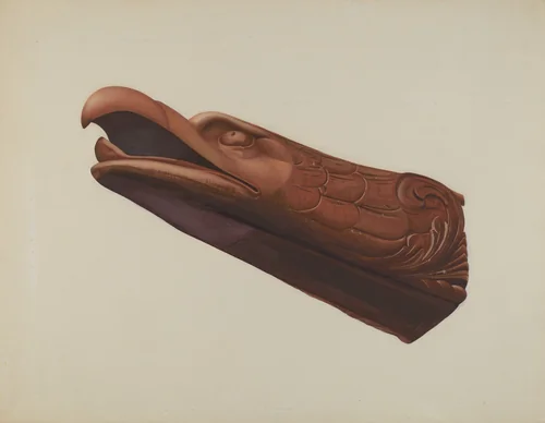 Eagle by Betty Fuerst, index of american design, 1935-1942