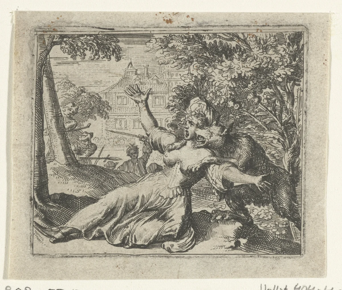 Illustratie voor de Decamerone van Boccaccio by Romeyn de Hooghe, print, 1697