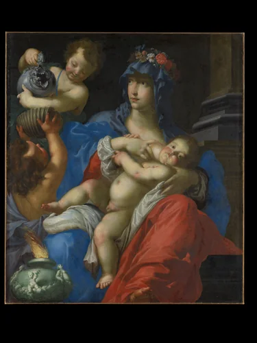 Charity by Cesare Dandini, painting, 1625-1635