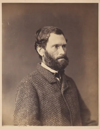 [Bearded Man in Tweed Jacket] by Alexander Gardner, photograph, 1860