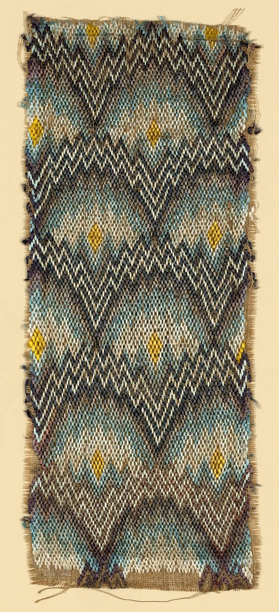 Fragment by Italy, textile, 1601-1700