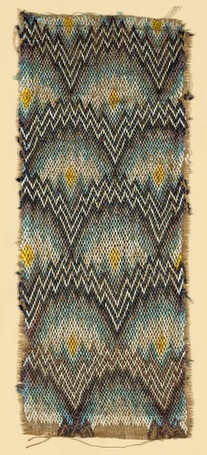 Fragment by Italy, textile, 1601-1700