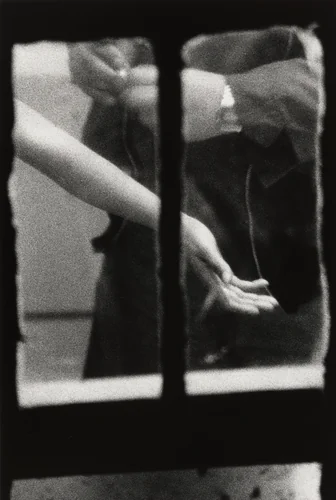 Dirty Windows #6 by Merry Alpern, photograph, 1993-1994
