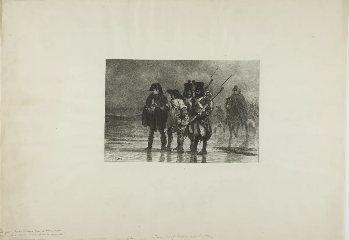 The Guide by Denis Auguste Marie Raffet, print, 1836