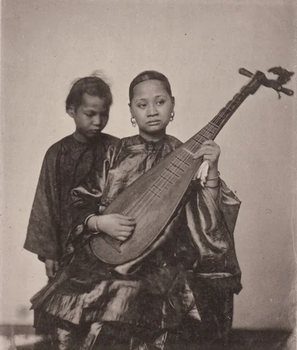 Musicians by John Thomson, photograph, 1873
