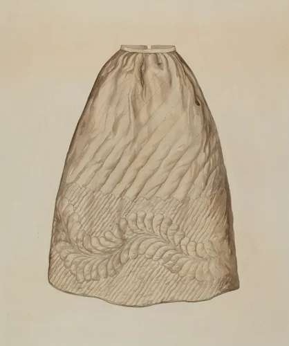 Skirt by Lillian Causey, index of american design, 1937