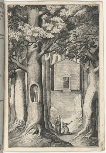 Chapel of the Blessed John of La Verna (Cappella del beato Giovanni della Verna) [plate S] by Jacopo Ligozzi
Domenico Falcini
Lino Moroni, print, 1612