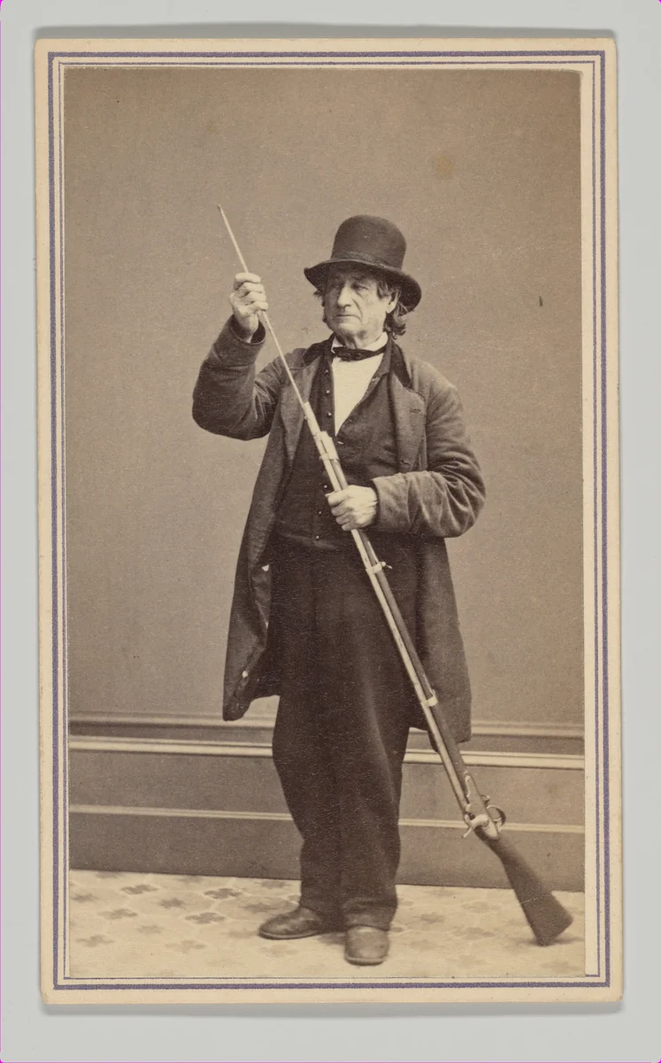 John L. Burns by Richard A. Lewis, photograph, 1860-1869