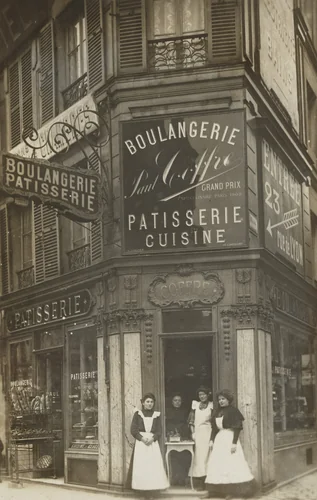 Boulangerie pâtisserie, Paul Coffre, 23, rue de Lyon, Paris by Unidentified Photographer, photograph, 1905