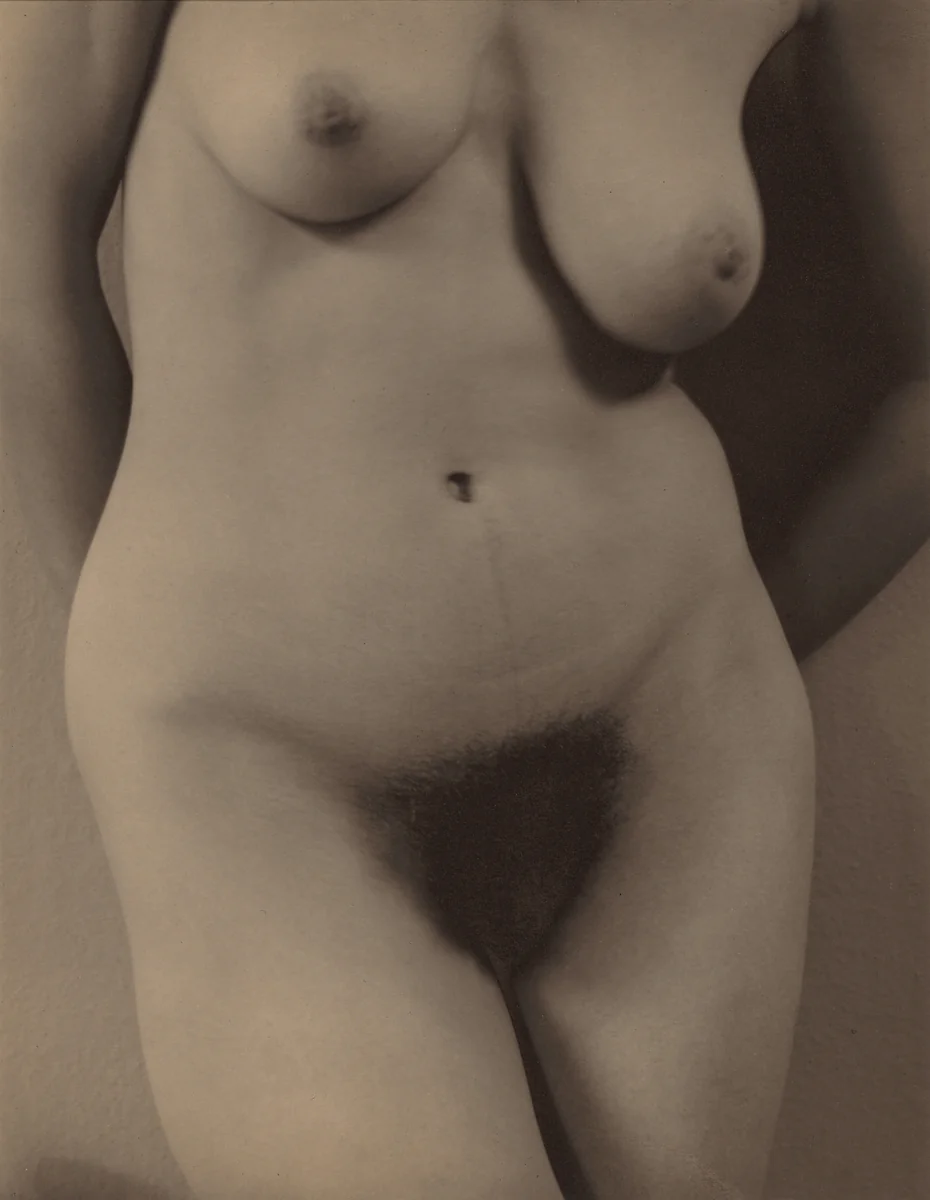 Georgia O'Keeffe—Torso by Alfred Stieglitz, photograph, 1918-1919