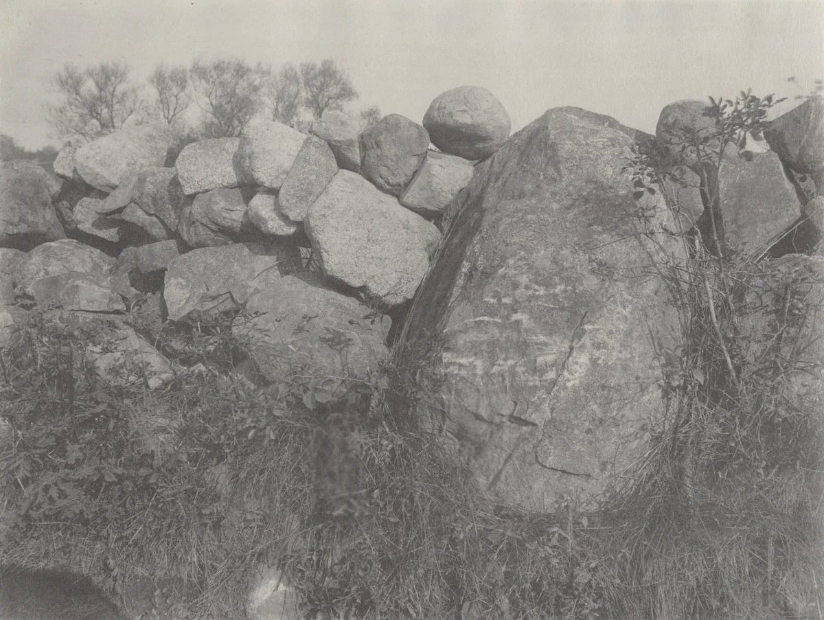 Billy Ross' Wall by Arthur Wesley Dow, photograph, 1913