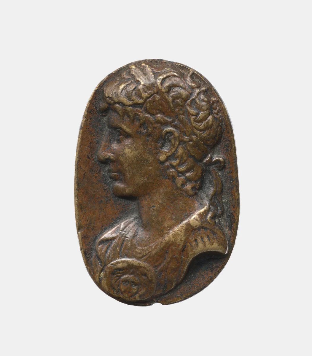 Emperor Augustus 31 B.C.-A.D. 14 by Unknown, metalwork, 1400-1499