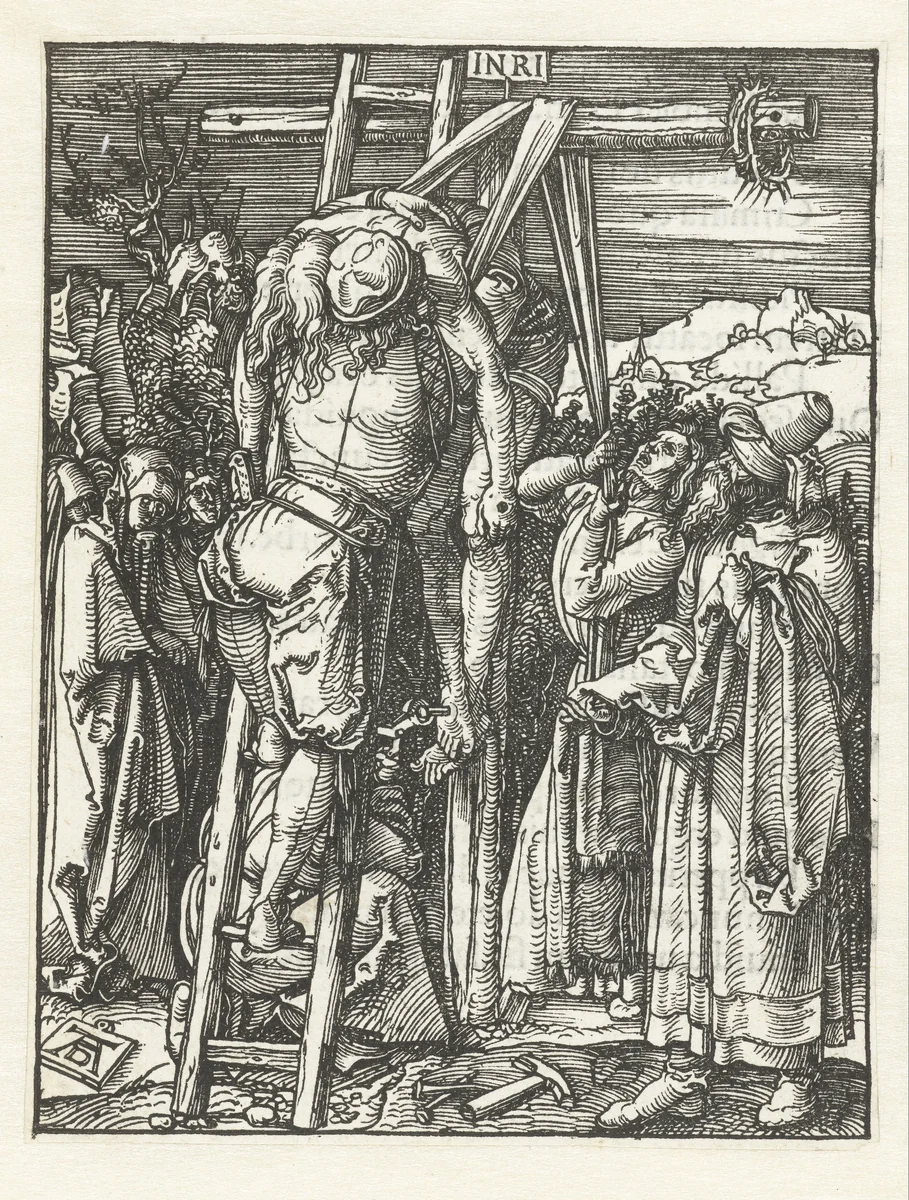 Kruisafneming by Unknown, print, 1509-1510