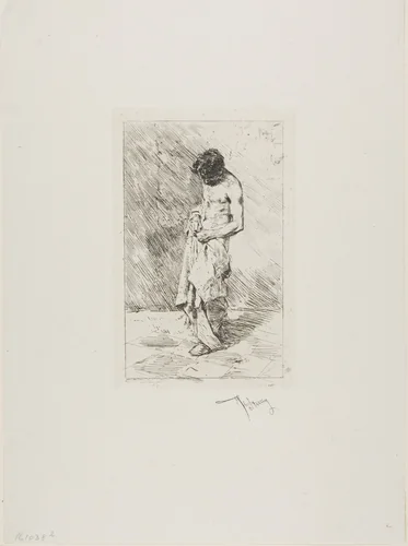 The Filthy Man by Mariano Fortuny, print, 1858-1874