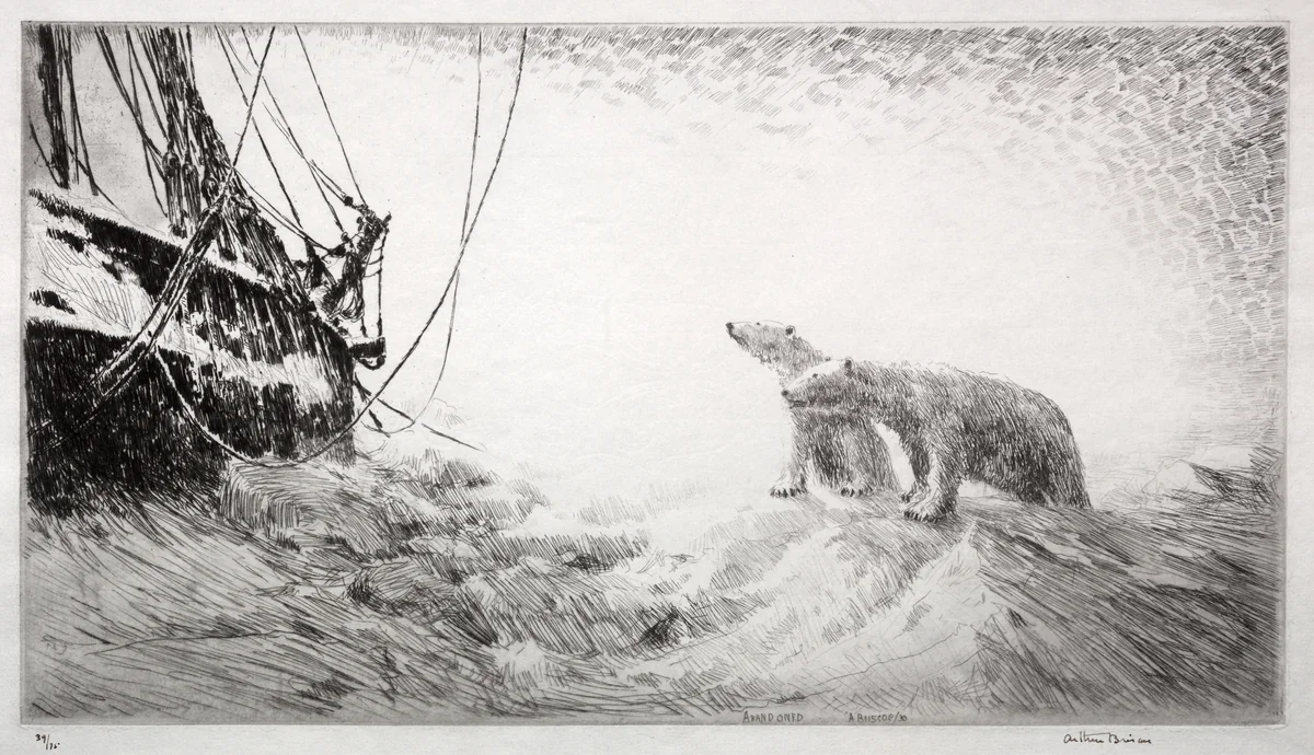 Abandoned by Arthur John Trevor Briscoe, print, 1930