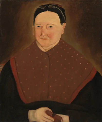 Portrait of an Old Lady by J.C. Robinson, painting, 1848