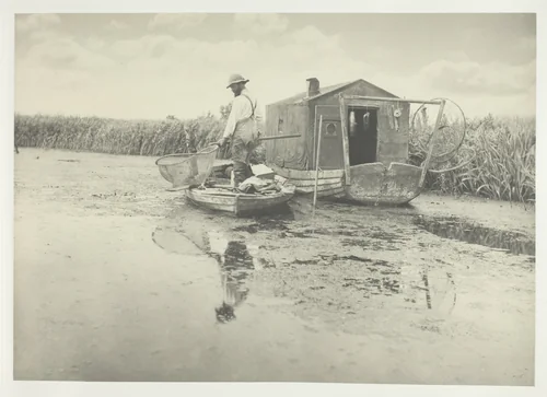 An Eel-Catcher's Home by Peter Henry Emerson, photograph, 1886