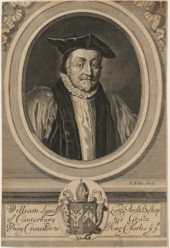 William Laud, Archbishop of Canterbury by Robert White
Anthony van Dyck, print, 1645-1703