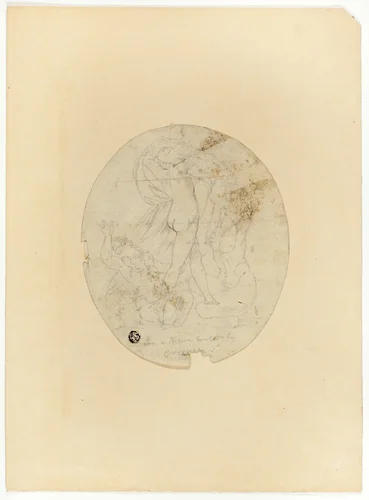 Three Nude Figures by John Brown
Correggio, drawing, 1769-1787