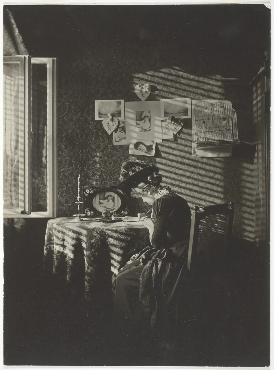Sun Rays—Paula, Berlin by Alfred Stieglitz, photograph, 1889