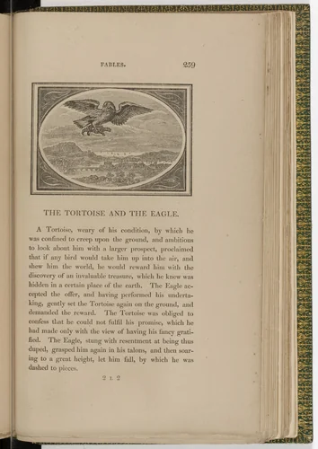 Headpiece (page 259) from The Fables of Aesop by Thomas Bewick, illustrated book, 1818