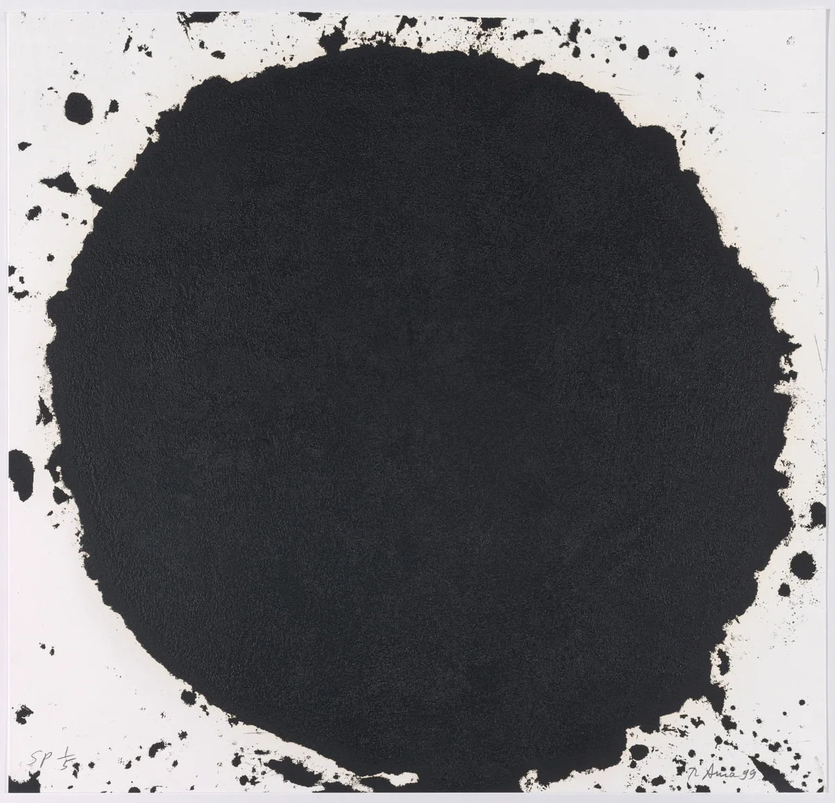 Al Green by Richard Serra, print, 1999