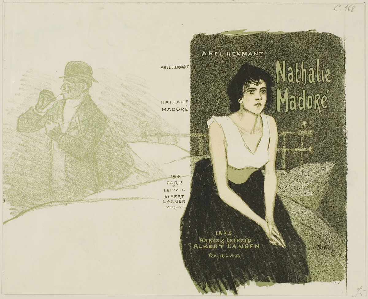 Nathalie Madoré by Théophile Alexandre Steinlen, print, 1895