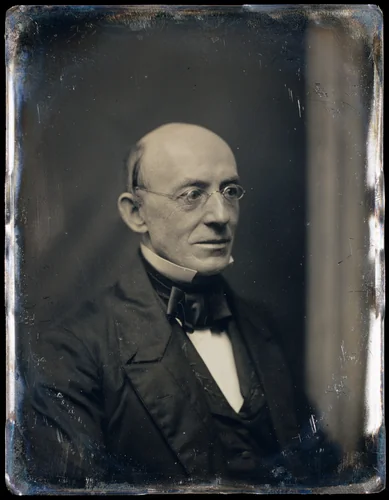 William Lloyd Garrison by Southworth and Hawes, photograph, 1848-1852
