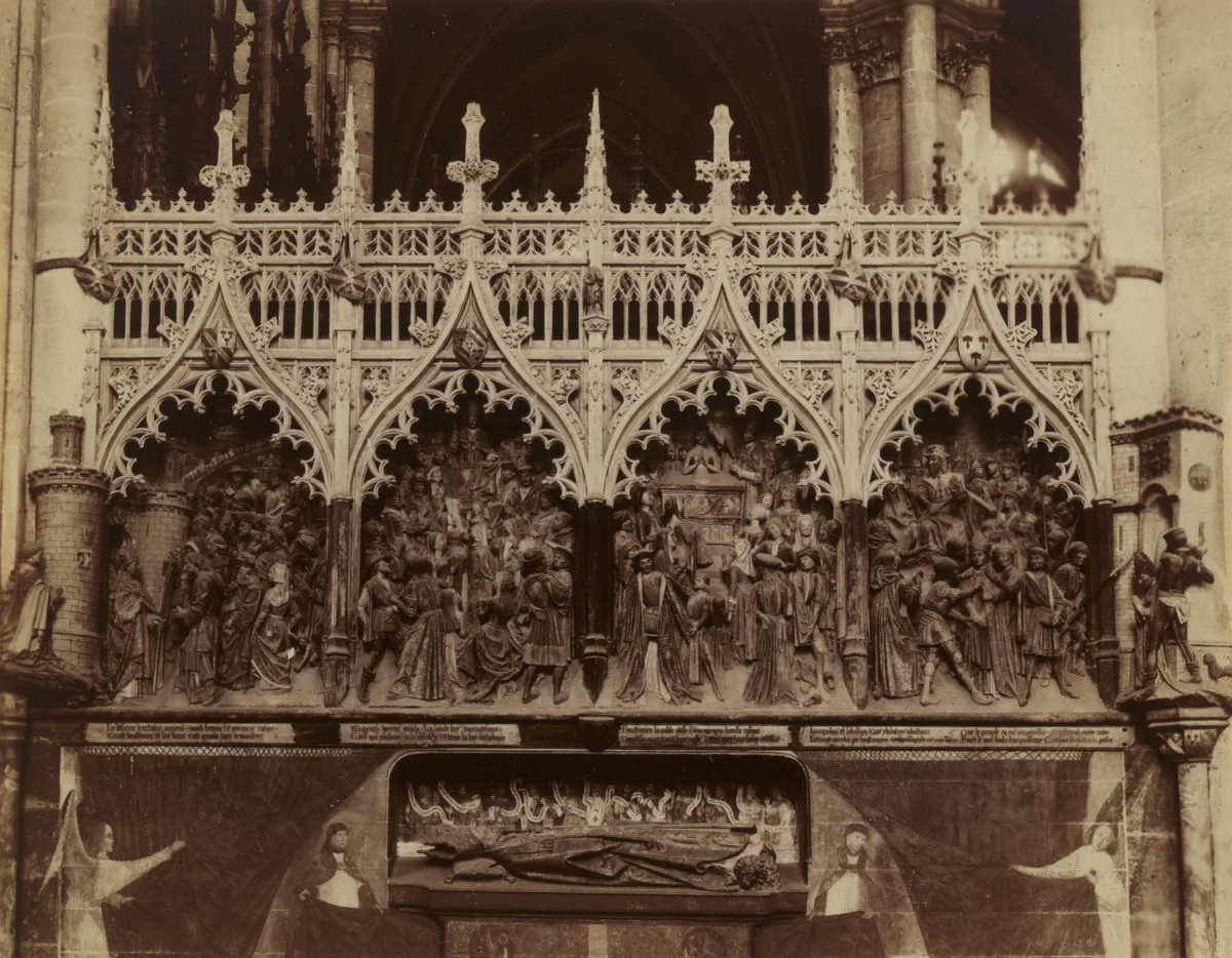 Amiens by Eugène Atget, photograph, 1900