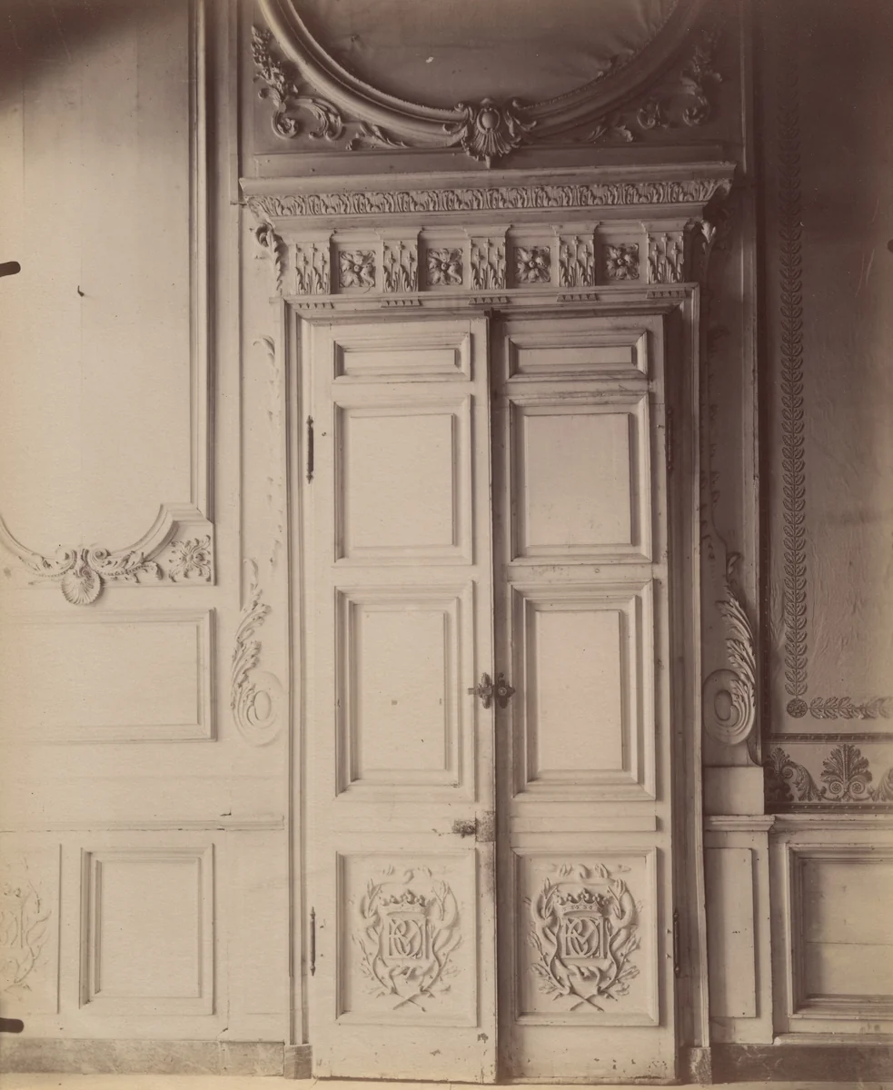 Maisons-Lafitte-château by Eugène Atget, photograph, 1910