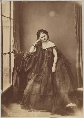 L'accoudée by Pierre-Louis Pierson, photograph, 1856-1857