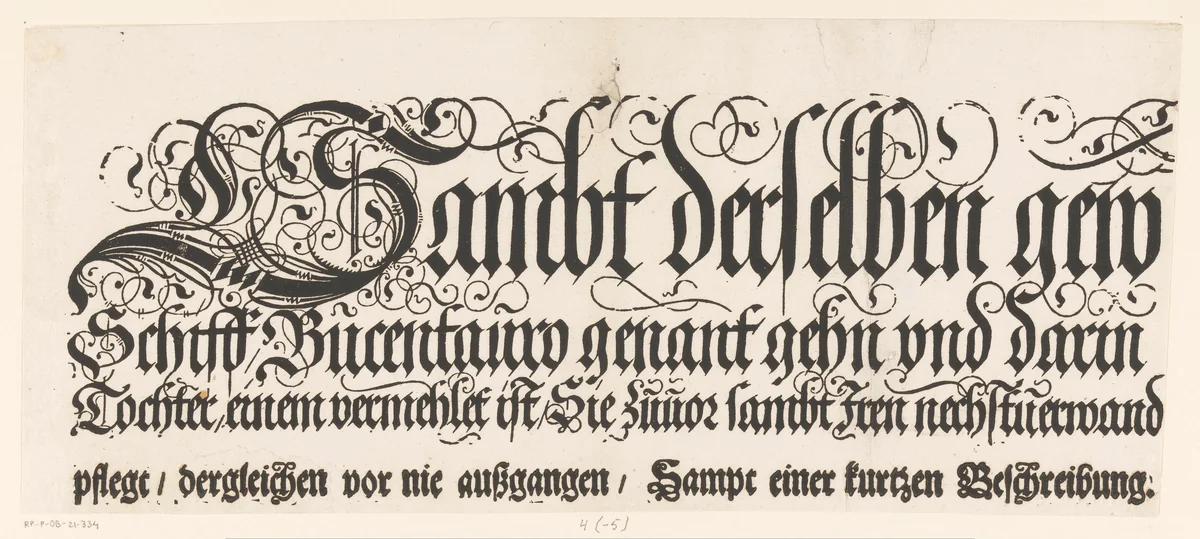 Titel van de Festa della Sensa (vierde gedeelte) by Jost Amman, print, 1697