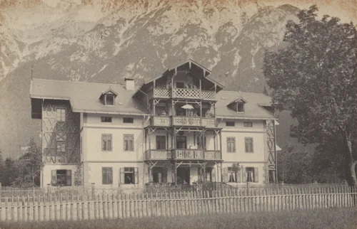 Inn, Bavaria by Alfred Stieglitz, photograph, 1886