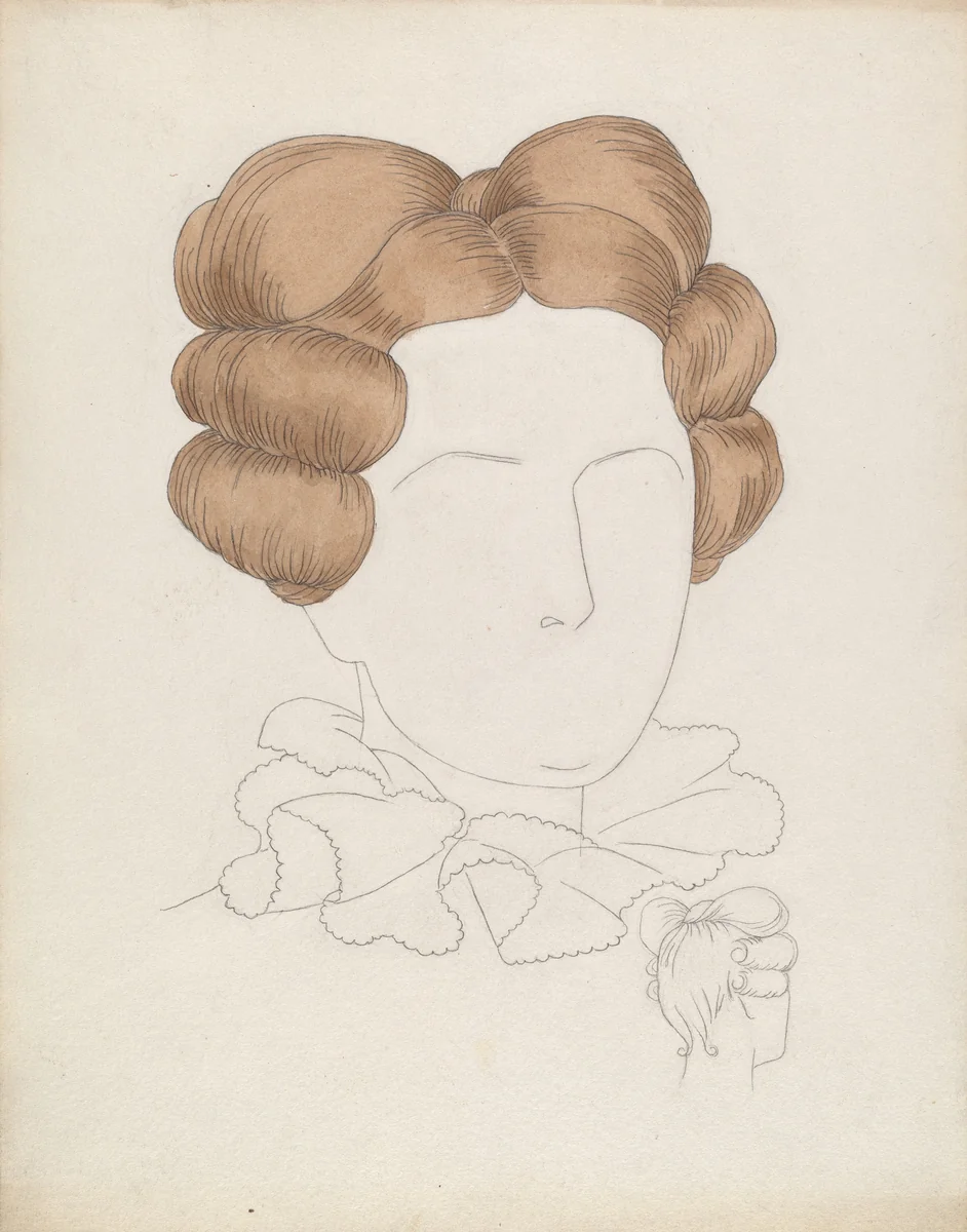 Headdress by Eva Noe, index of american design, 1937