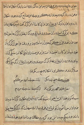 Tuti-Nama (Tales of a Parrot) by Unknown, painting, 1555-1565