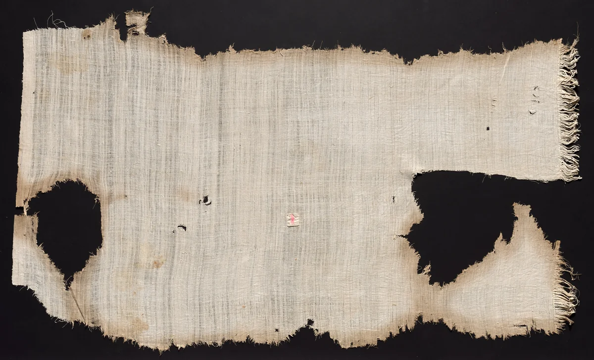 Mummy Linen by Unknown, textile, -1540--1296