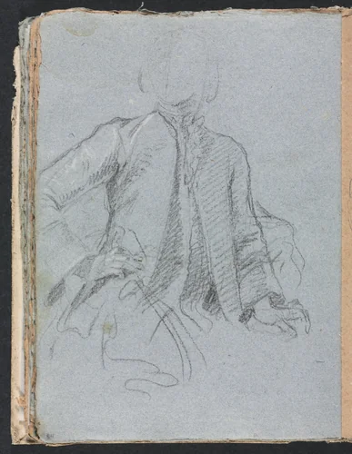 Verona Sketchbook: Gentleman (page 54) by Francesco Lorenzi, book, 1760