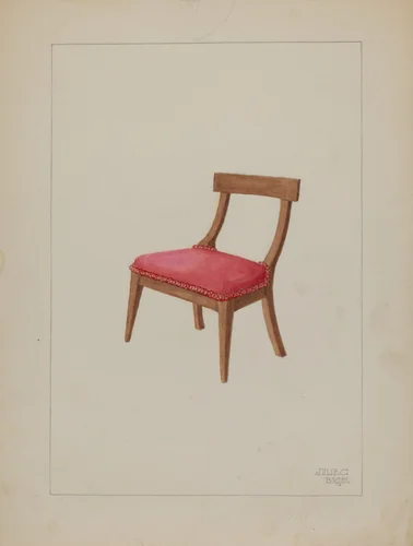 Doll Chair by Julie C. Brush, index of american design, 1936