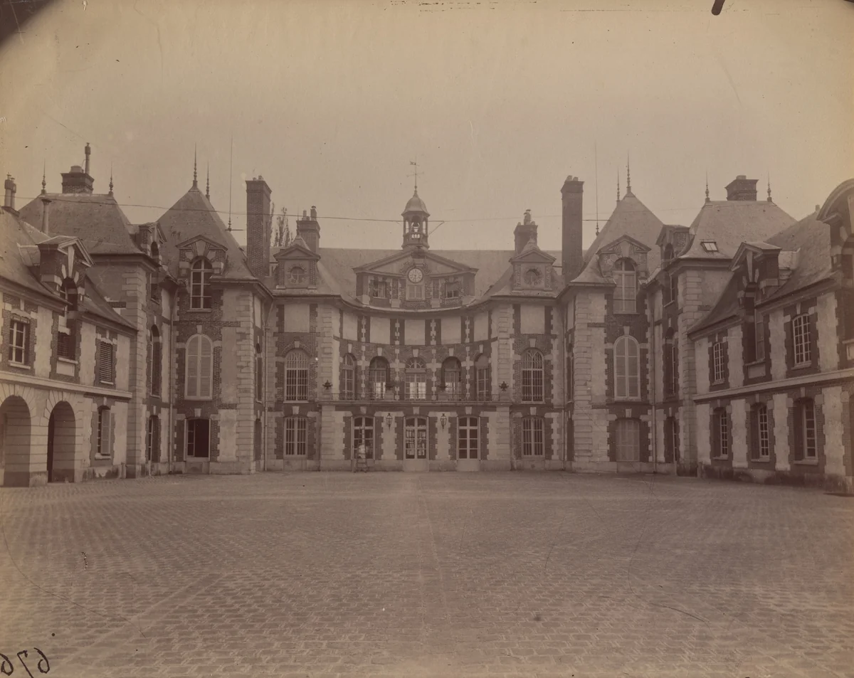 Boissy-Saint-Léger. Château de Grosbois by Eugène Atget, photograph, 1910