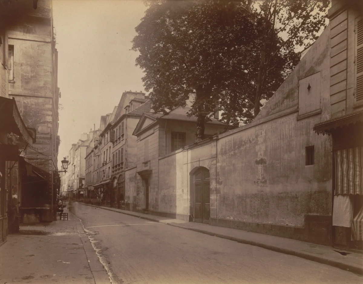 Ancien Couvent des Bénédictins anglais, 269 bis rue Saint-Jacques by Eugène Atget, photograph, 1900