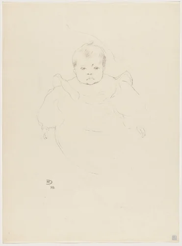 Petit portrait by Maurice Dumont, print, 1895
